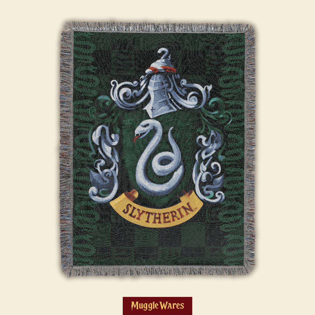 Muggle Wares Handmade Blanket™ House of Ambition 🐍