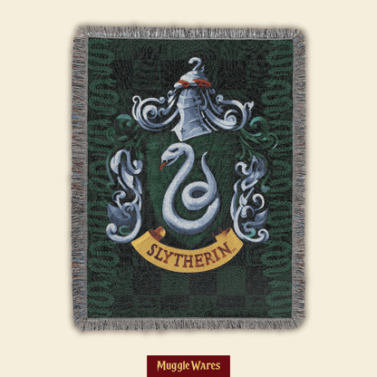Muggle Wares Handmade Blanket™ House of Ambition 🐍