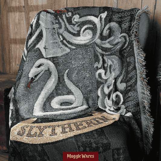 Muggle Wares Handmade Blanket™ House of Ambition 🐍