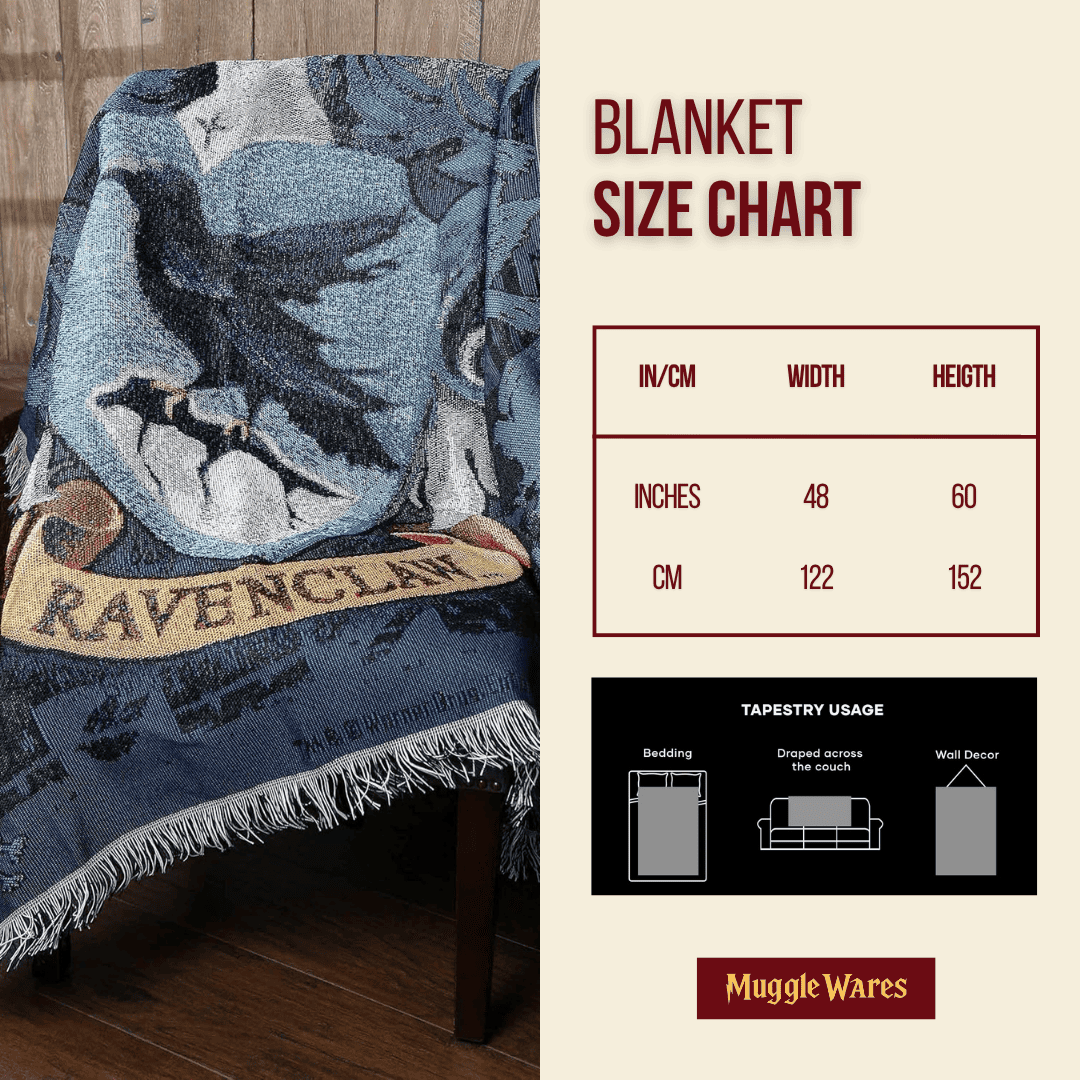 Muggle Wares Handmade Blanket™ House of Wisdom 🦅